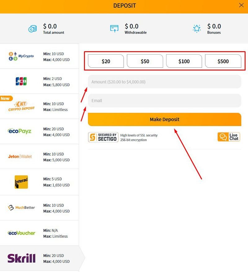 Best Strategies for Using Skrill at Online Casinos